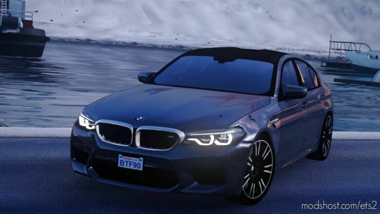 ETS2 BMW Car Mod: 5 F90 1.41 (Featured)