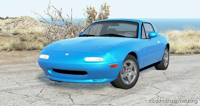 BeamNG Mazda Car Mod: Miata (NA) 1993 (Featured)