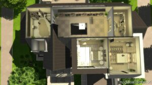 Sims 4 Mod: Modern Classic House – NO CC (Image #6)