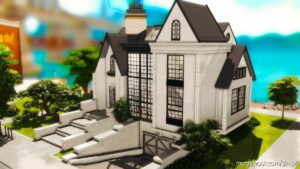 Sims 4 Mod: Modern Classic House – NO CC (Image #9)