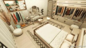 Sims 4 Mod: Modern Classic House – NO CC (Image #19)