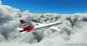 MSFS 2020 Boeing Livery Mod: Austrian Airlines CS B777-300ER (Featured)