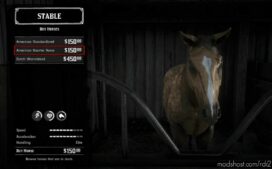 RDR2 Mod: American Quarter Horse (Image #2)