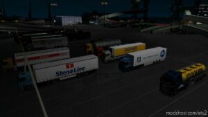 ETS2 Skin Mod: Real European Companies Reloaded 1.41 (Image #4)