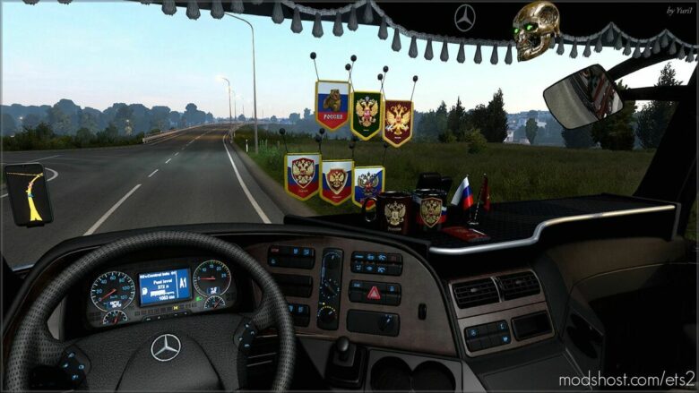 ETS2 Russia Interior Mod: Addon Russia V2.0 (Featured)