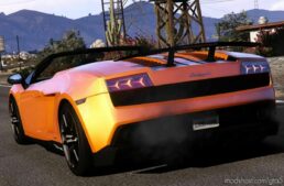 GTA 5 Lamborghini Vehicle Mod: 2012 Lamborghini Gallardo LP 570-4 Spyder Performante (Image #6)