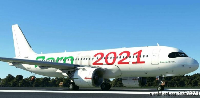 MSFS 2020 A320 Livery Mod: ITA – Italia Trasporto Aereo “Born In 2021” **NEW Airlines** A320 NEO (Featured)