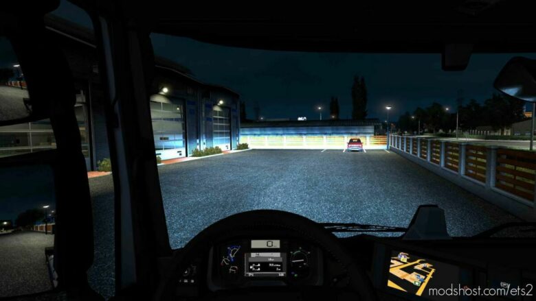 ETS2 Headlights Part Mod: Xenon Headlight 1.42 (Featured)