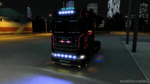 ETS2 Scania Part Mod: Lightpack And More Lights Addon 1.42 (Image #3)