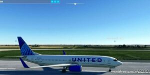 MSFS 2020 737-800 Livery Mod: United N39297 V2.0 (Image #2)