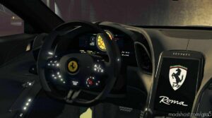 GTA 5 Ferrari Vehicle Mod: 2020 Ferrari Roma (Image #3)