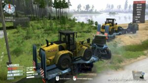 MudRunner Trailer Mod: Tral Dozer (Featured)