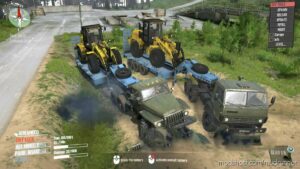 MudRunner Trailer Mod: Tral Dozer (Image #3)