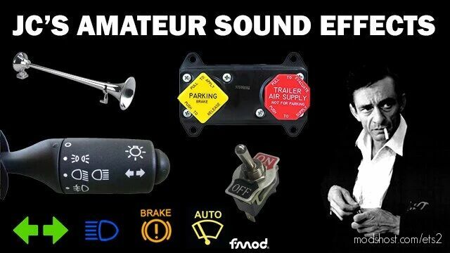 ETS2 Mod: JC Amateur Sound Effects Pack V1.1 (Featured)