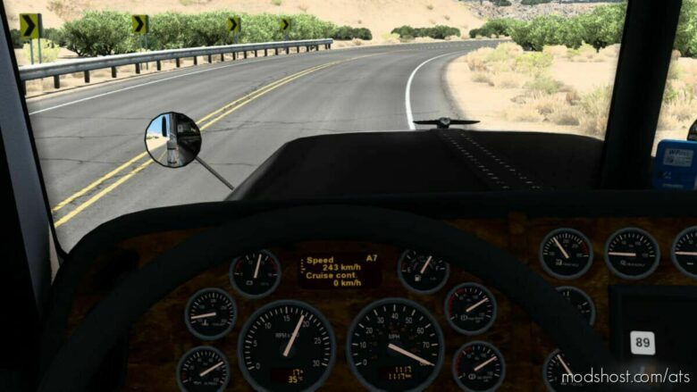 ATS Part Mod: Turbo Engine & Transmission +1250HP ALL Trucks, Dual Cluth 1.41 - 1.42 V0.9.3 (Featured)