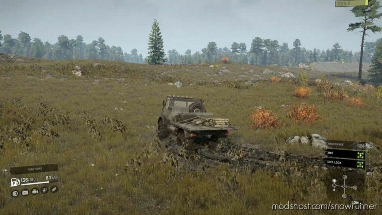 SnowRunner Map Mod: The BOG Remastered Extreme MUD Edition V1.1 (Featured)