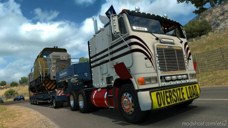 ETS2 Freightliner Truck Mod: FLB V2.0.11 Edit By Harven 1.42 (Featured)