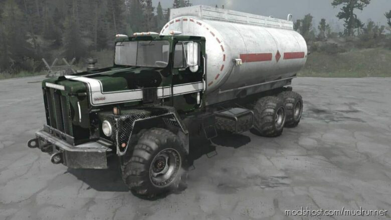 MudRunner Forest Truck Mod: International Paystar 5070 Forest Mod (Featured)