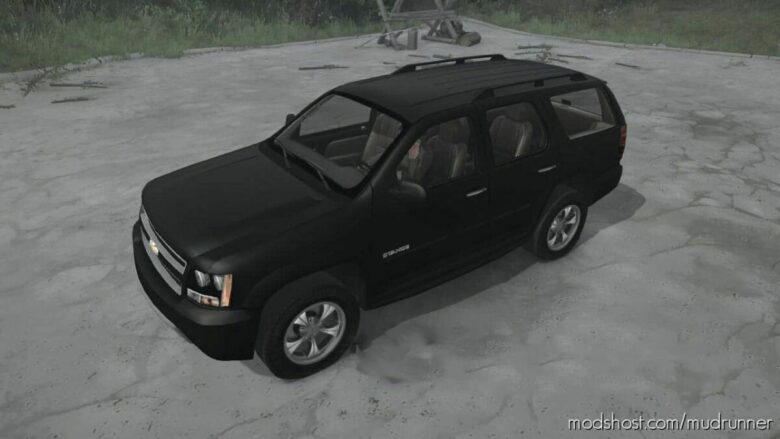 MudRunner Chevrolet Car Mod: Tahoe (2013) (Featured)