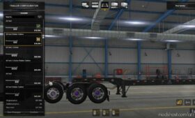 ATS Mod: Undermount Trailer Cables Trailers And Trucks 1.42 (Image #5)