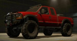 SnowRunner Ford Car Mod: 99 Ford F-350 V1.0.2 (Featured)