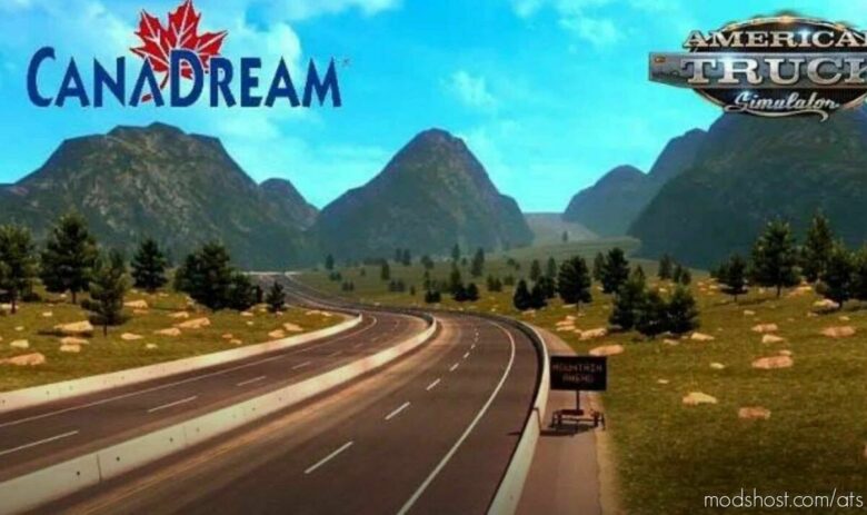 ATS Map Mod: Canadream V2.42 1.42 (Featured)