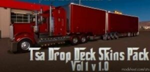 ATS Mod: The Godfather’s TSA Drop Deck Skins Pack VOL 1 (Featured)