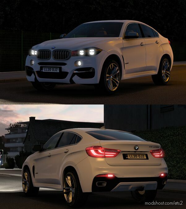 ETS2 BMW Car Mod: X6 M F16 V2.2 1.42 (Featured)