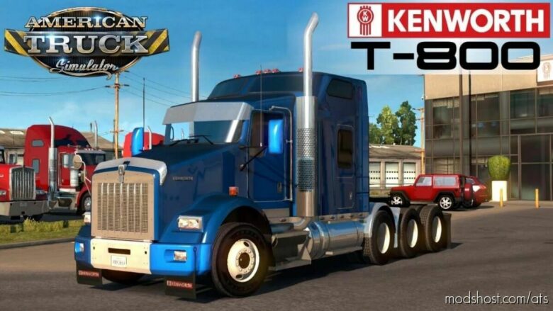 ATS Kenworth Truck Mod: T800 By Angel ATS 1.42 (Featured)