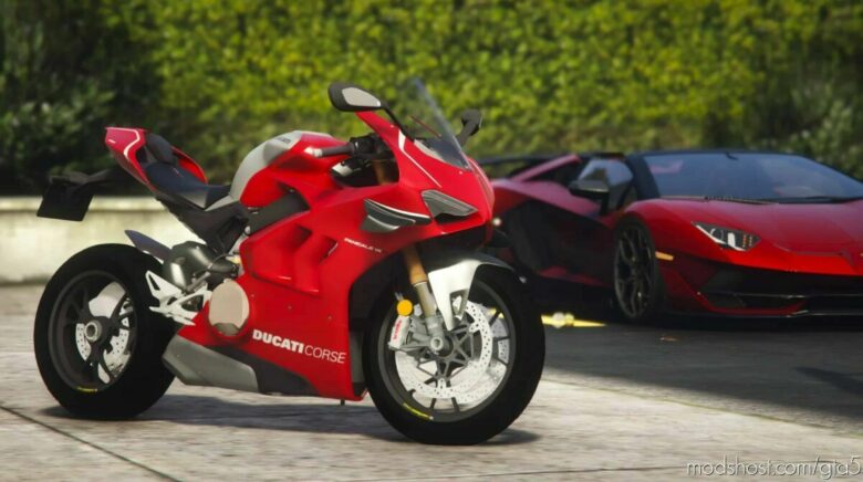 GTA 5 Vehicle Mod: 2019 Ducati Panigale V4R (Featured)