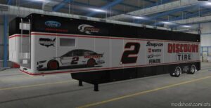 ATS Mod: Nascar Featherlite Trailer Skins V1.3 1.42 (Image #2)