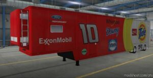 ATS Mod: Nascar Featherlite Trailer Skins V1.3 1.42 (Image #5)