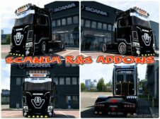 ETS2 Scania Part Mod: R-S Addons V5.8 1.41 - 1.42 (Image #3)