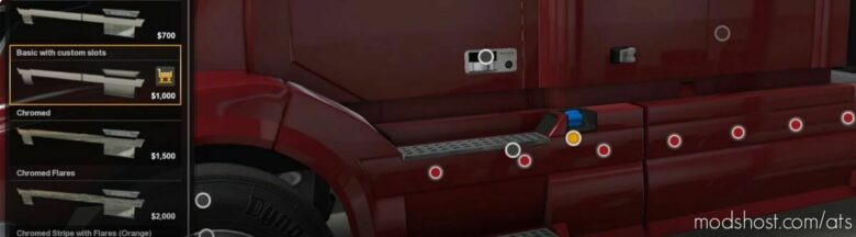 ATS Part Mod: Sideskirt BAR With Accessory Slots For VNL (Featured)