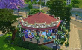 Sims 4 House Mod: Carousel Park – NO CC (Image #7)