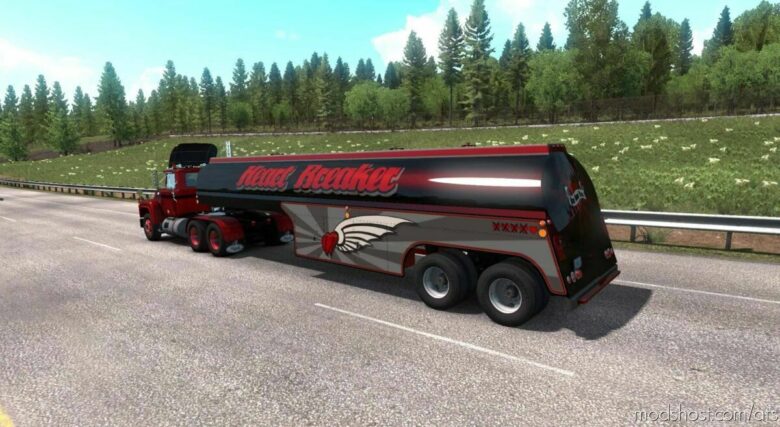 ATS Standalone Mod: Ownable 50’s Fruehauf Tanker Trailer 1.42 (Featured)