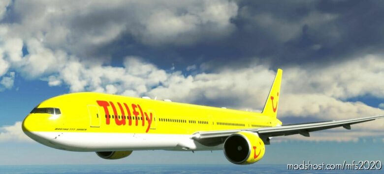 MSFS 2020 Mod: Captainsim 777-300 – Tuifly (OLD Livery) Fictional (Featured)