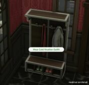 Sims 4 Object Mod: Decor With A Purpose: Functional Coat Racks (Image #3)