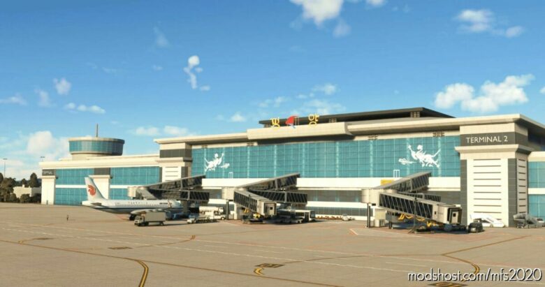 MSFS 2020 Korea North Mod: Zkpy Pyongyang International Airport (Featured)