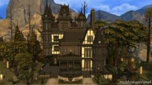 Sims 4 House Mod: Vladislaus Manor Reno – NO CC (Image #4)