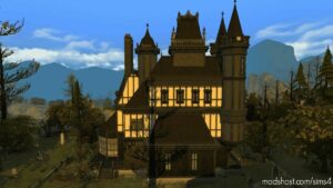 Sims 4 House Mod: Vladislaus Manor Reno – NO CC (Image #5)