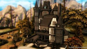 Sims 4 House Mod: Vladislaus Manor Reno – NO CC (Image #12)