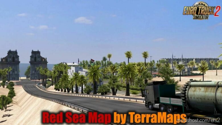 ETS2 ProMods Mod: 2.57 Addon: RED SEA Map V1.3.2 1.42 (Featured)