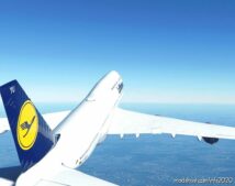 MSFS 2020 Lufthansa Mod: 747-8I Lufthansa Livery (Featured)