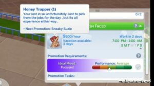 Sims 4 Mod: Active Honey Trap Career (Image #5)