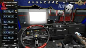 ETS2 Kamaz Truck Mod: 54-64-65 + Trailer V7.4.5 (Image #2)