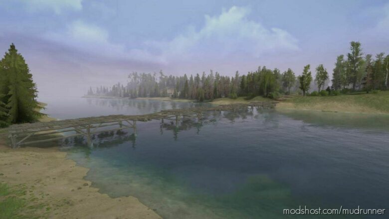 MudRunner Mod: For The River Map (Featured)