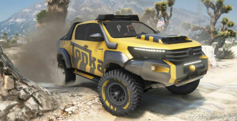 GTA 5 Toyota Vehicle Mod: Hilux Tonka Concept 2017 V1.1 (Featured)