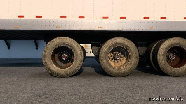 ATS Mod: Dirty Steel Rims Pack 1.42 (Featured)