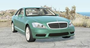 BeamNG Mercedes-Benz Car Mod: S 65 AMG (W221) 2010 (Featured)